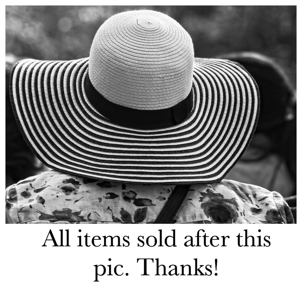 All items sold after this. Thank you! 💕